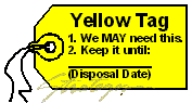 5S Yellow Tag